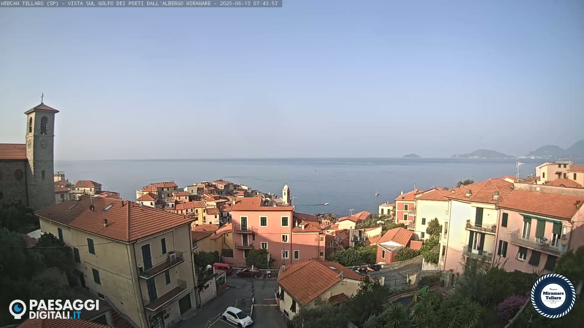 Tellaro City Live Cam - La Spezia, Liguria, Italy