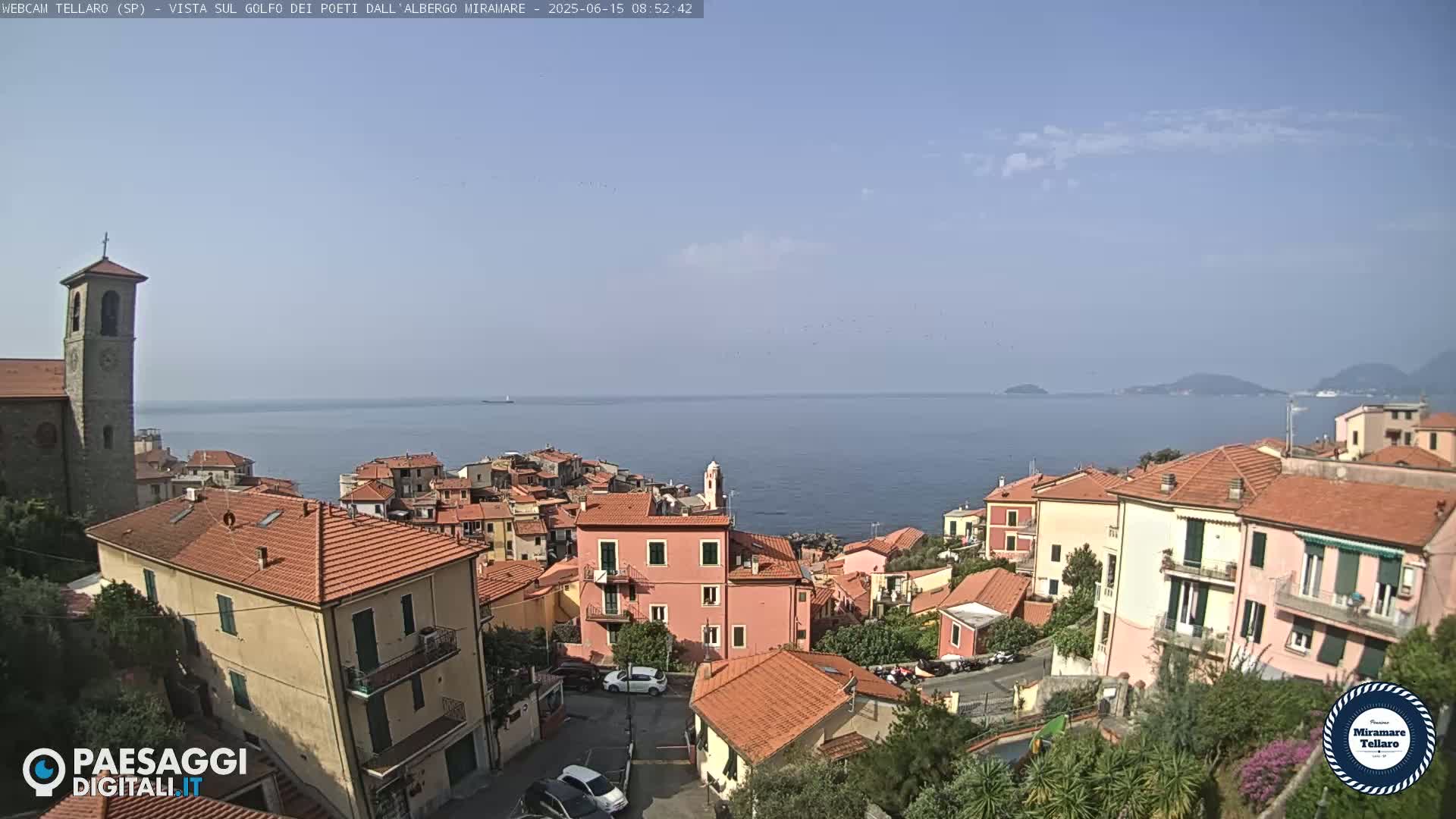 Tellaro City Live Cam - La Spezia, Liguria, Italy