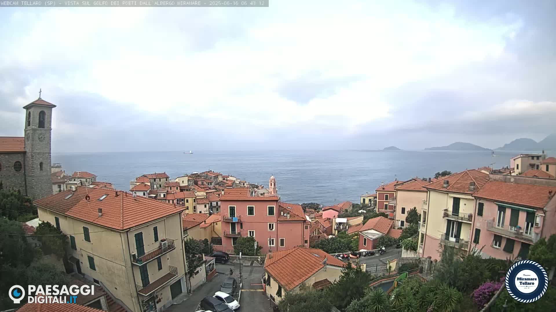 Tellaro City Live Cam - La Spezia, Liguria, Italy