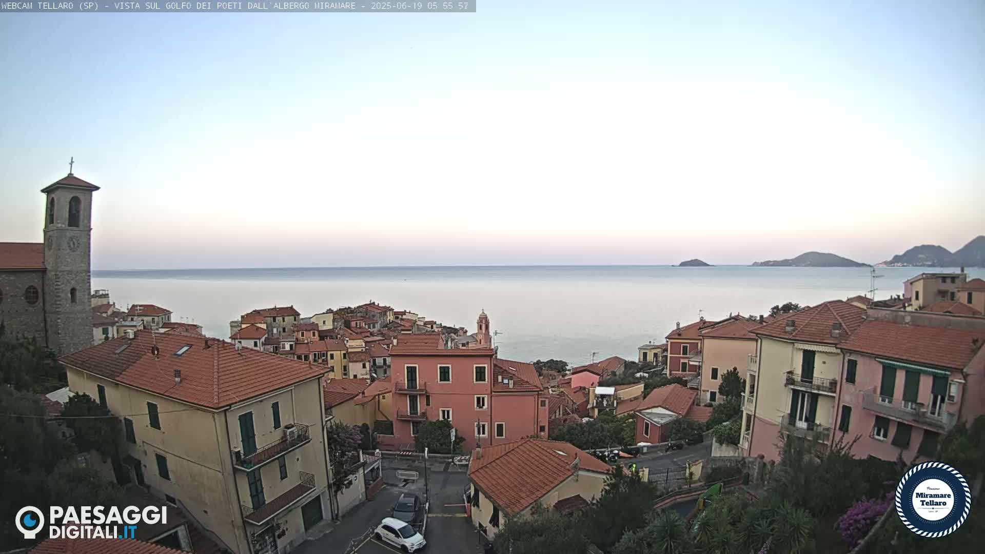 Tellaro City Live Cam - La Spezia, Liguria, Italy