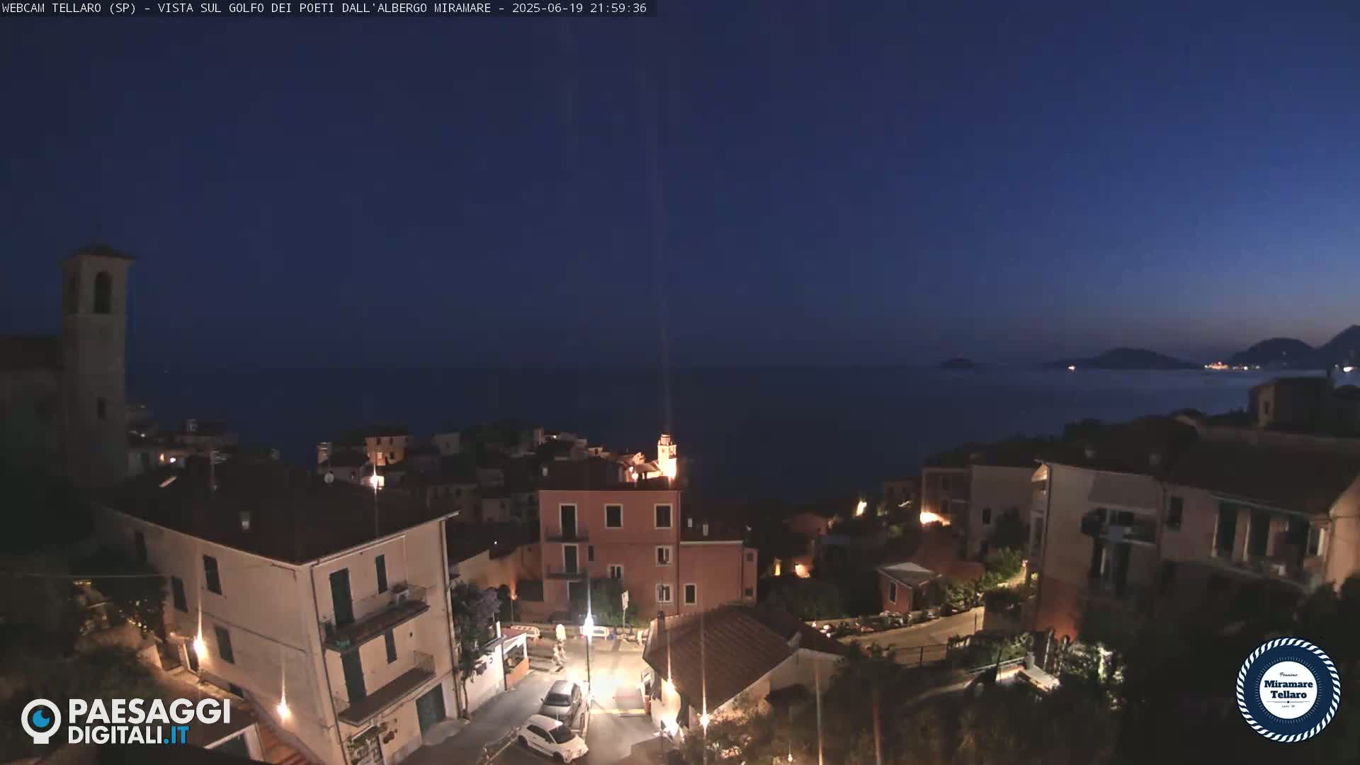 Tellaro City Live Cam - La Spezia, Liguria, Italy