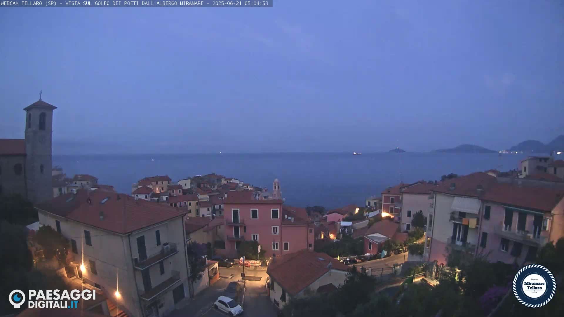 Tellaro City Live Cam - La Spezia, Liguria, Italy