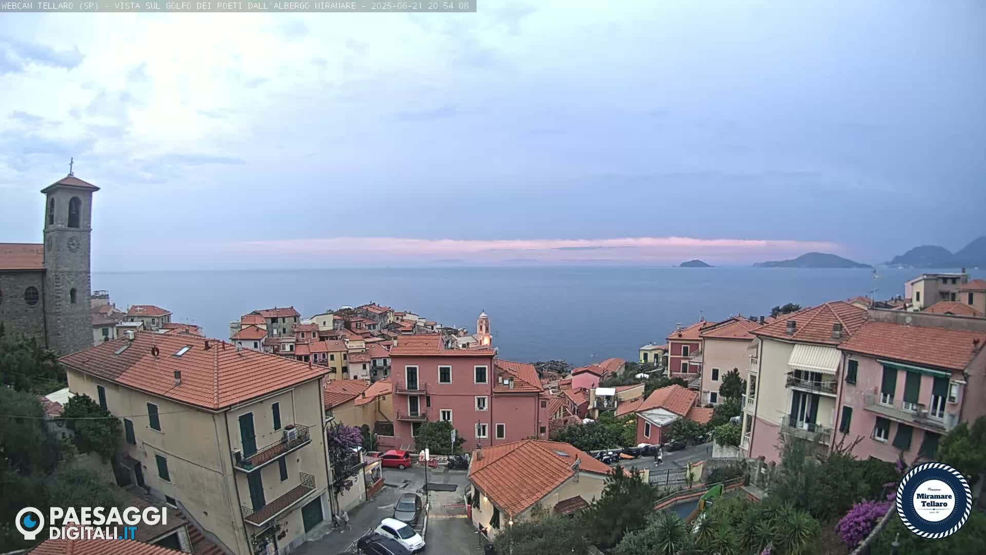 Tellaro City Live Cam - La Spezia, Liguria, Italy