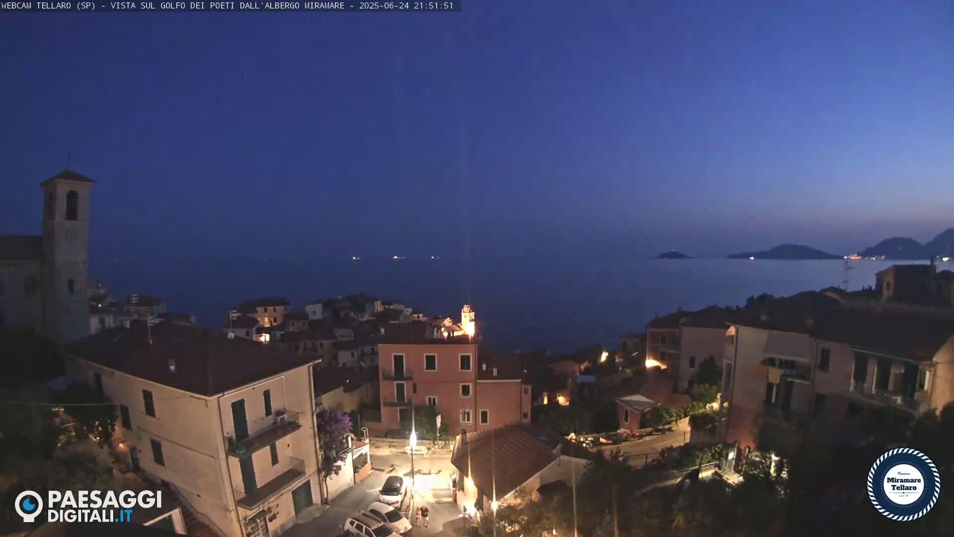 Tellaro City Live Cam - La Spezia, Liguria, Italy