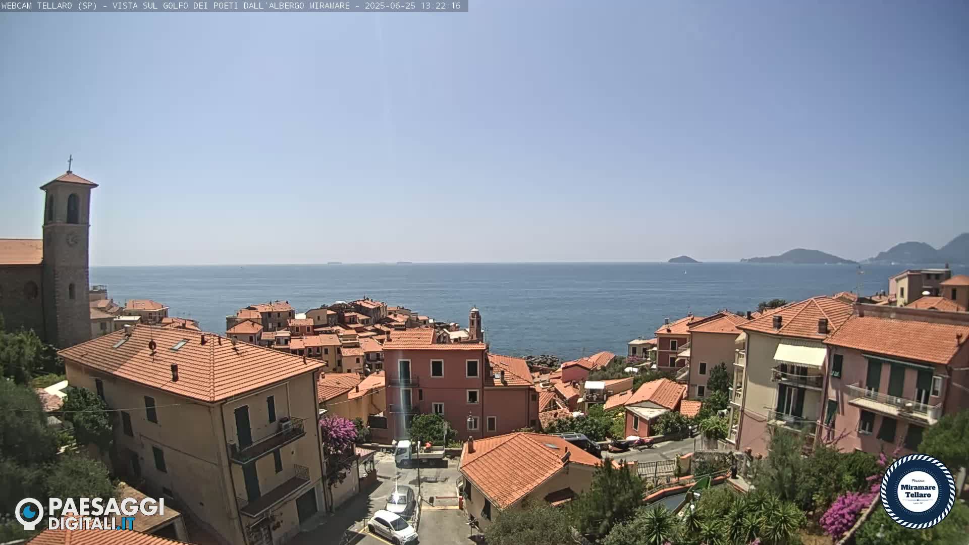 Tellaro City Live Cam - La Spezia, Liguria, Italy