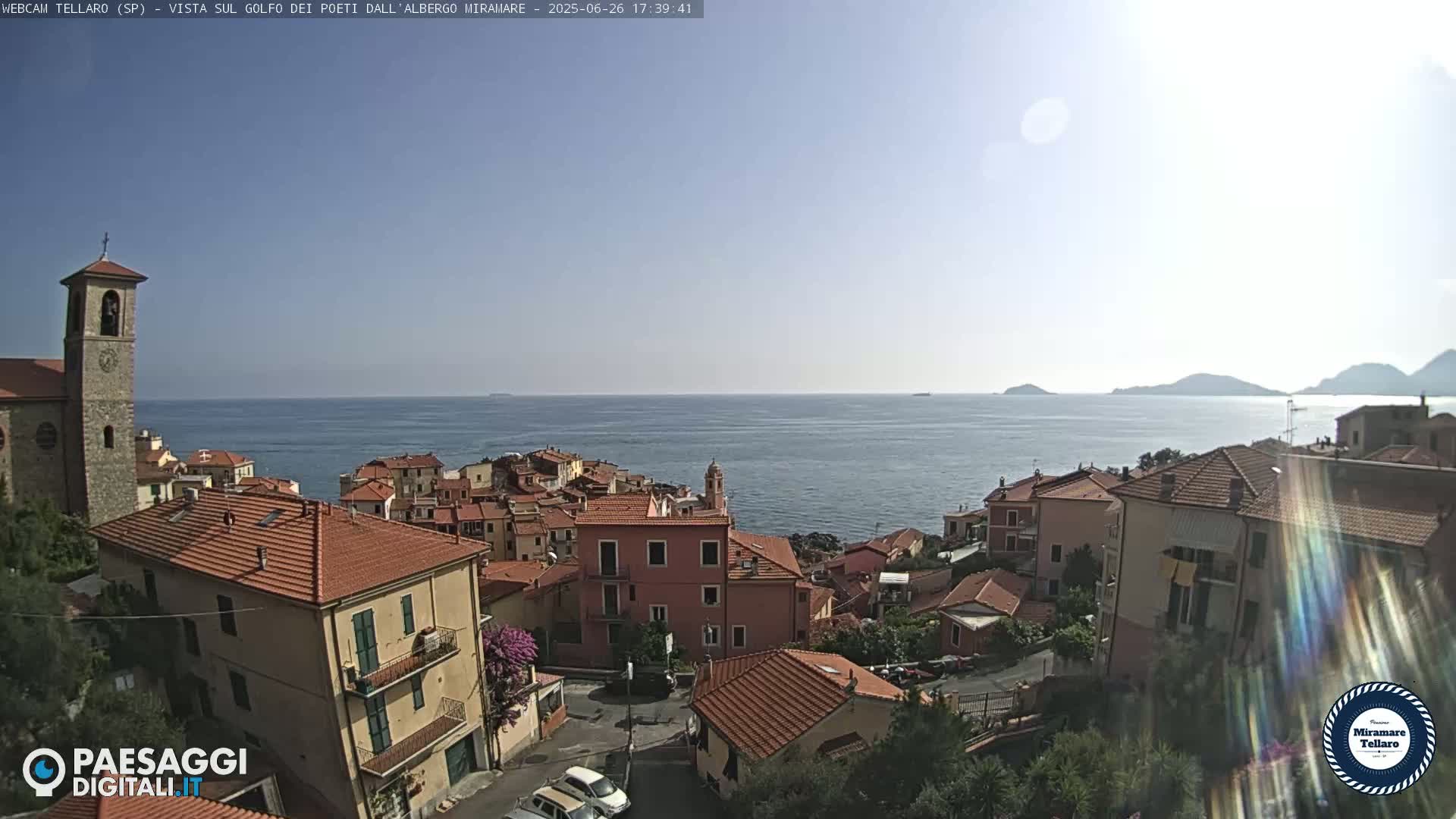 Tellaro City Live Cam - La Spezia, Liguria, Italy