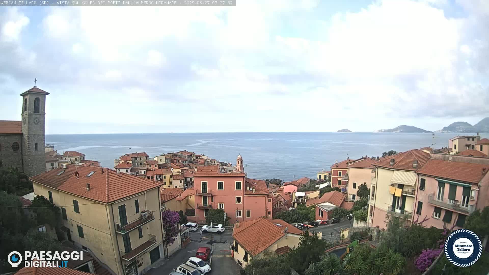 Tellaro City Live Cam - La Spezia, Liguria, Italy