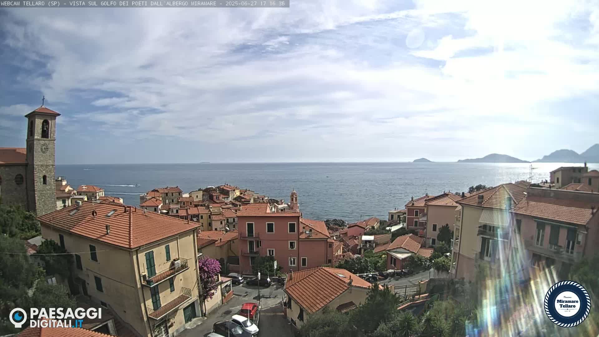 Tellaro City Live Cam - La Spezia, Liguria, Italy