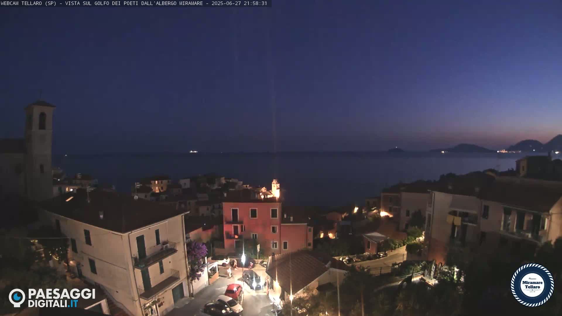 Tellaro City Live Cam - La Spezia, Liguria, Italy
