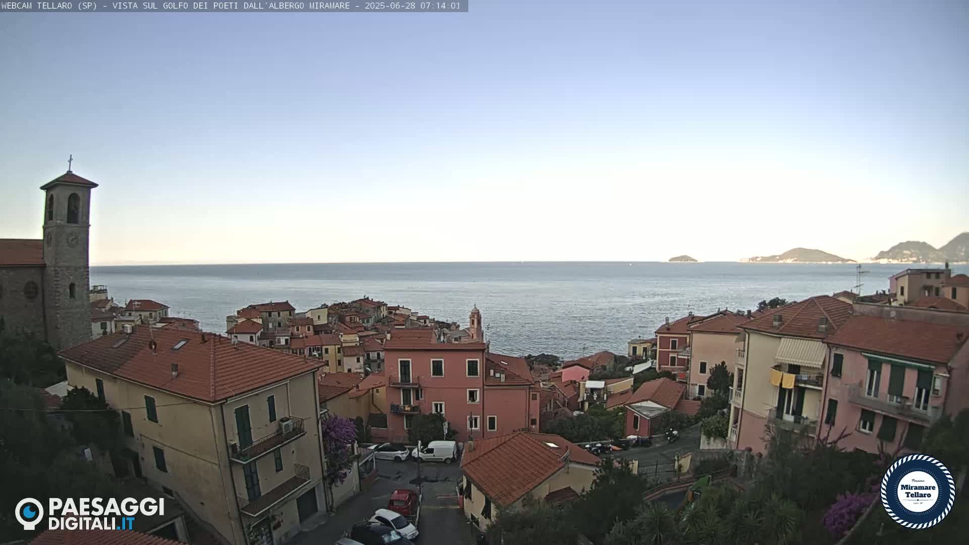 Tellaro City Live Cam - La Spezia, Liguria, Italy