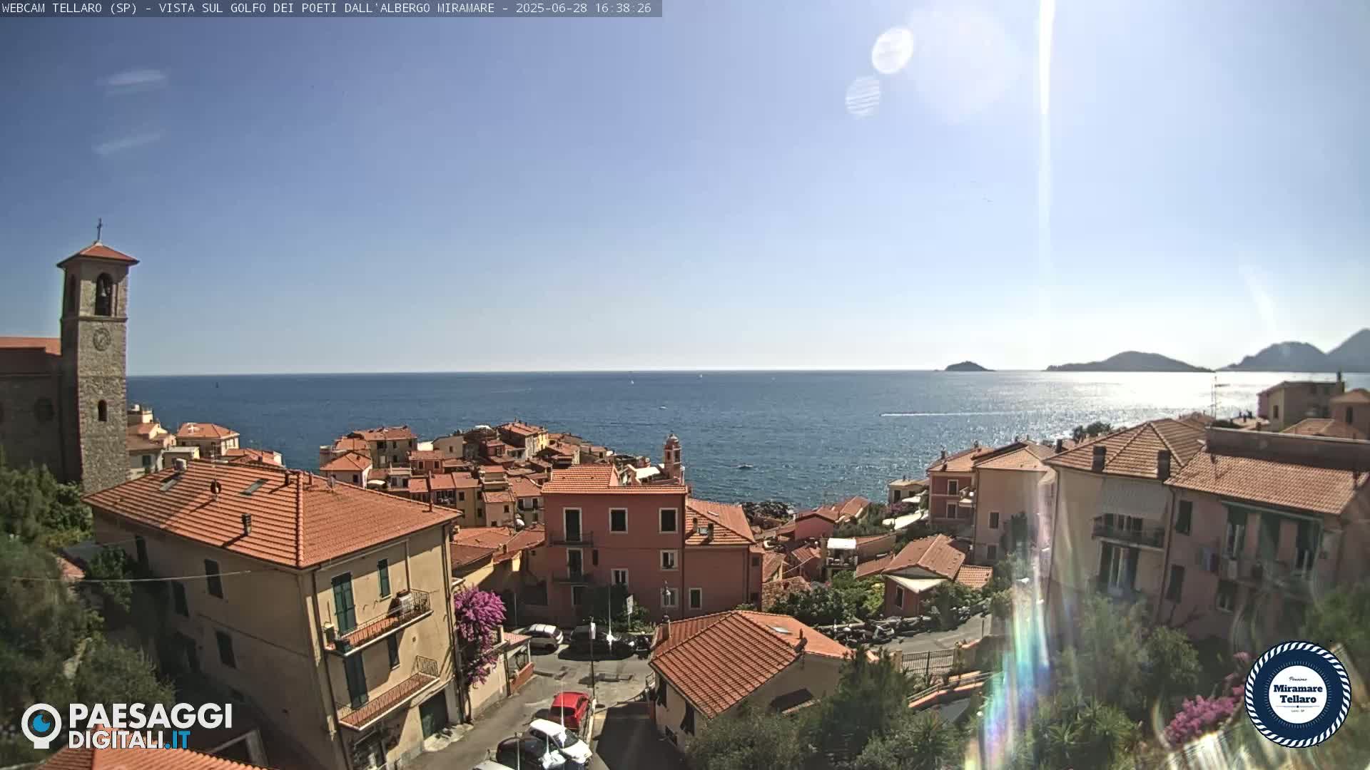 Tellaro City Live Cam - La Spezia, Liguria, Italy