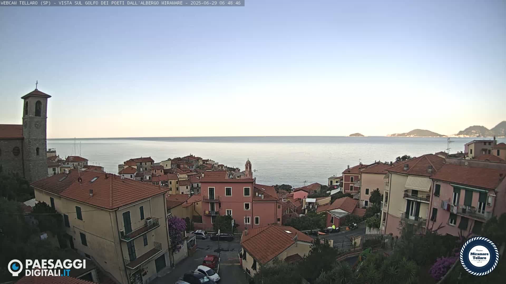 Tellaro City Live Cam - La Spezia, Liguria, Italy