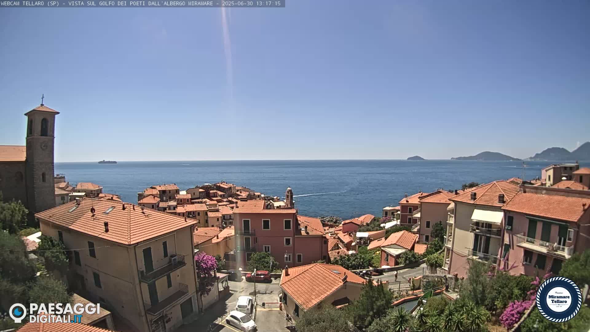 Tellaro City Live Cam - La Spezia, Liguria, Italy