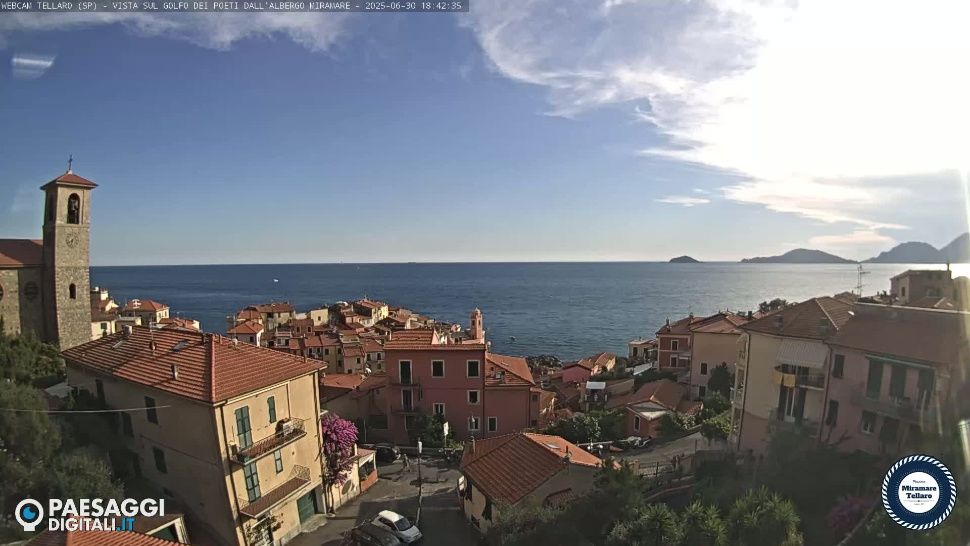 Tellaro City Live Cam - La Spezia, Liguria, Italy