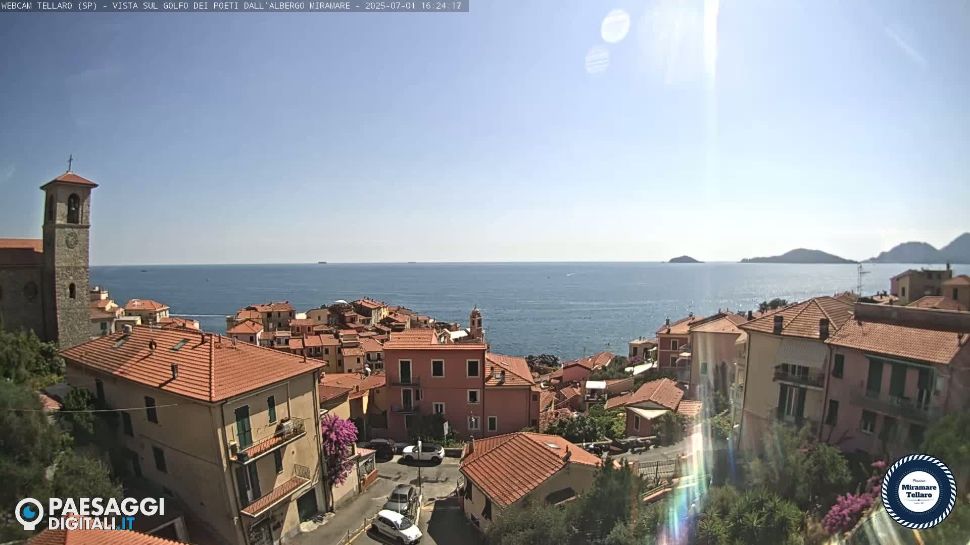 Tellaro City Live Cam - La Spezia, Liguria, Italy