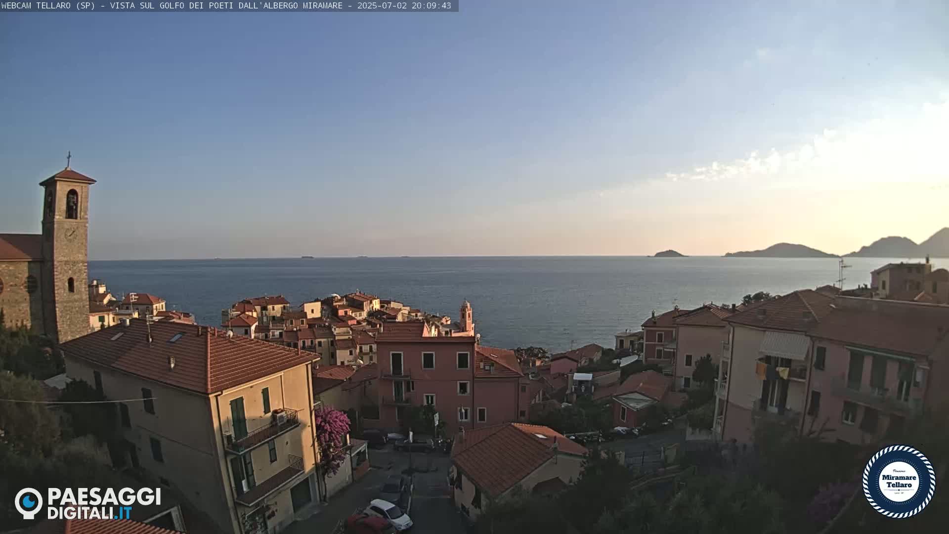 Tellaro City Live Cam - La Spezia, Liguria, Italy