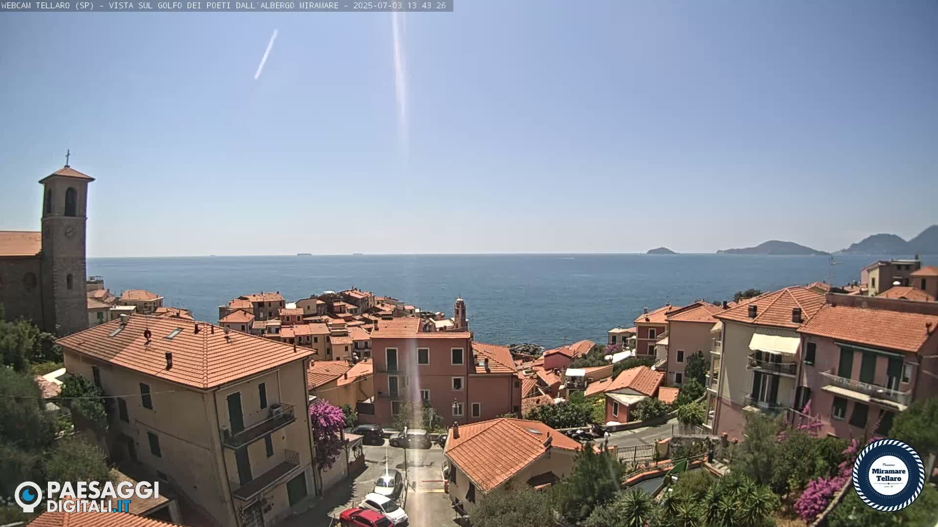 Tellaro City Live Cam - La Spezia, Liguria, Italy