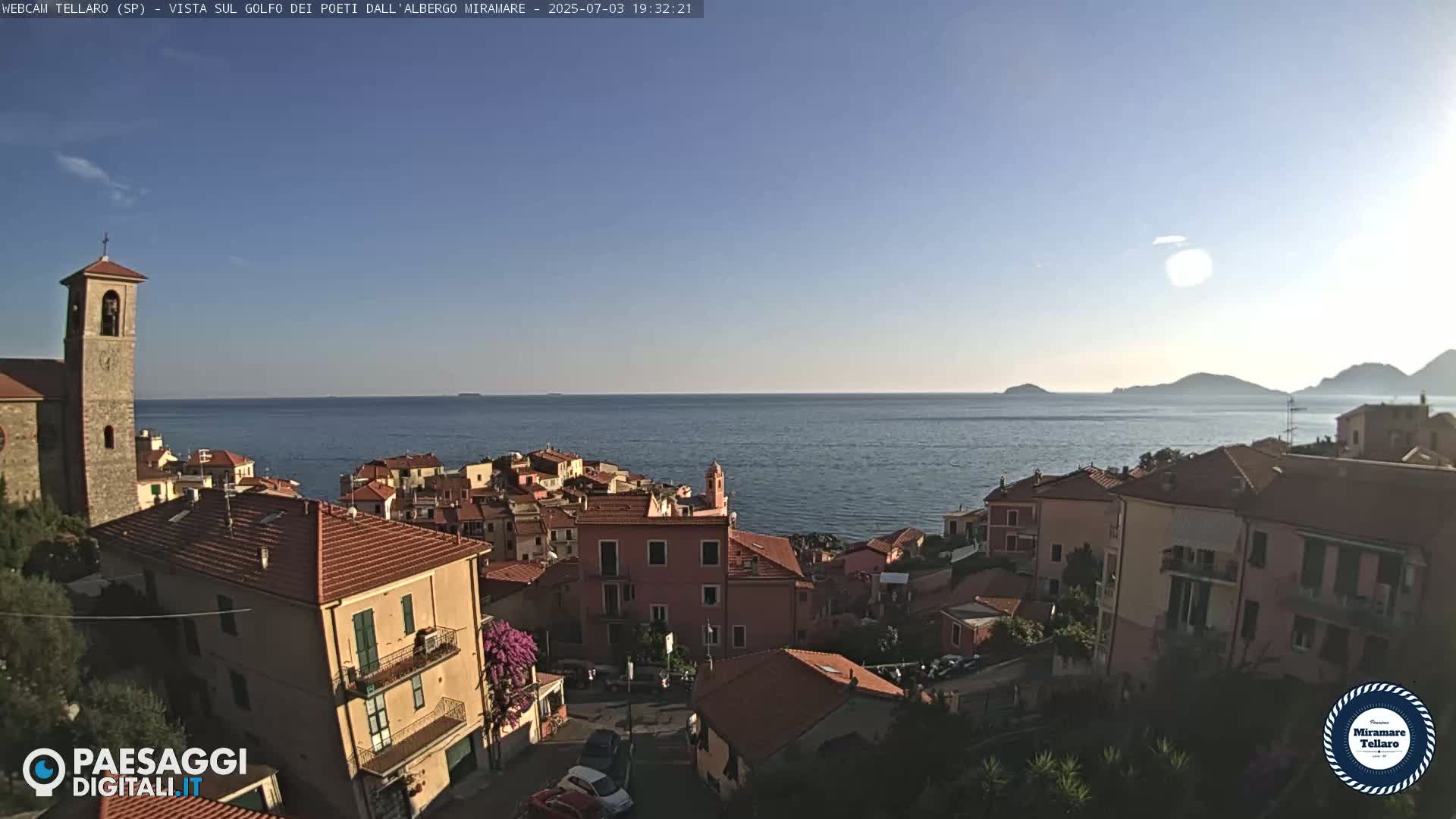 Tellaro City Live Cam - La Spezia, Liguria, Italy