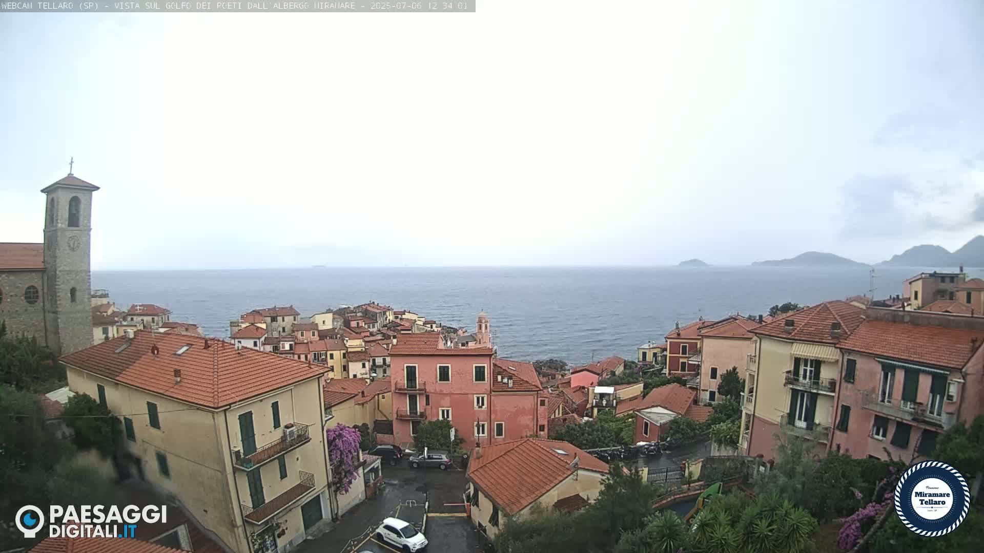 Tellaro City Live Cam - La Spezia, Liguria, Italy