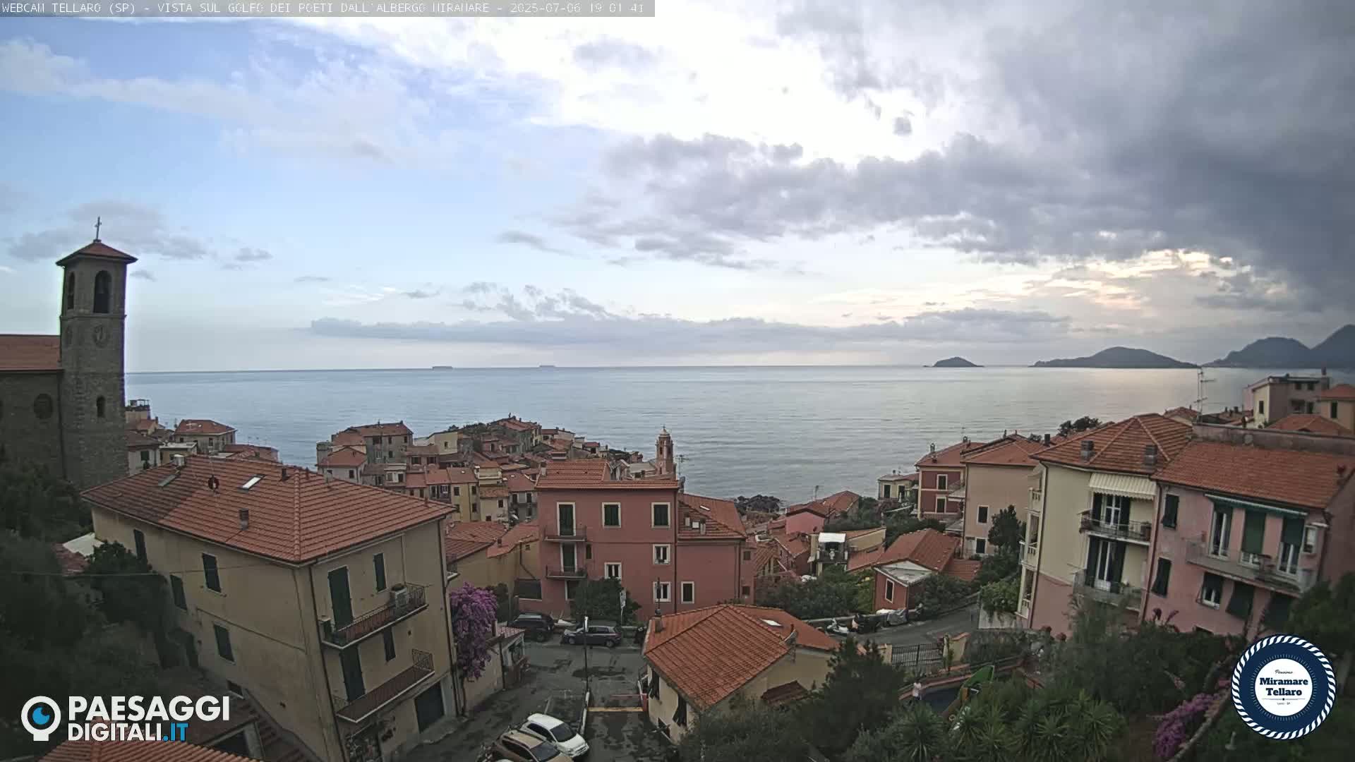Tellaro City Live Cam - La Spezia, Liguria, Italy
