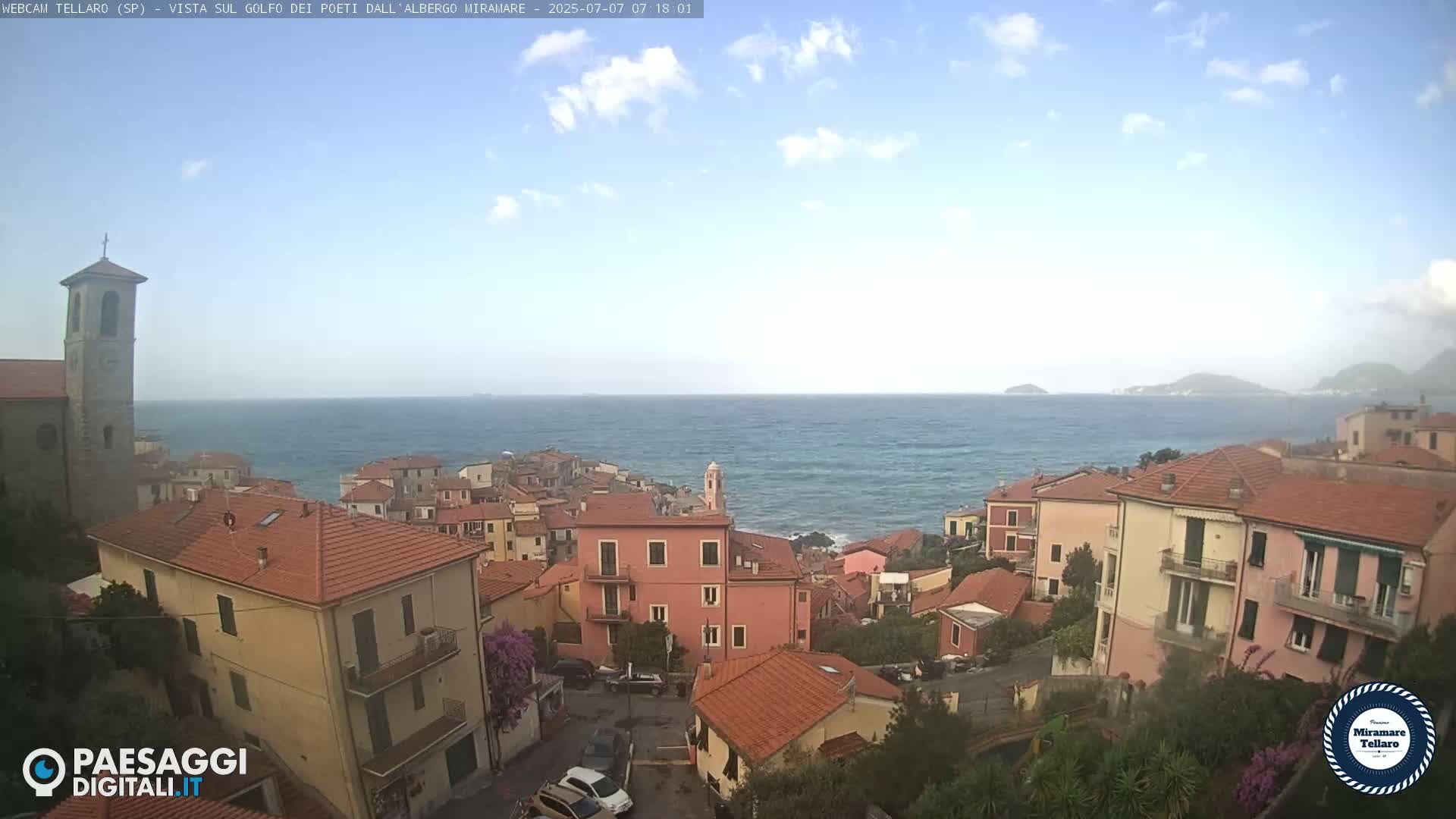 Tellaro City Live Cam - La Spezia, Liguria, Italy