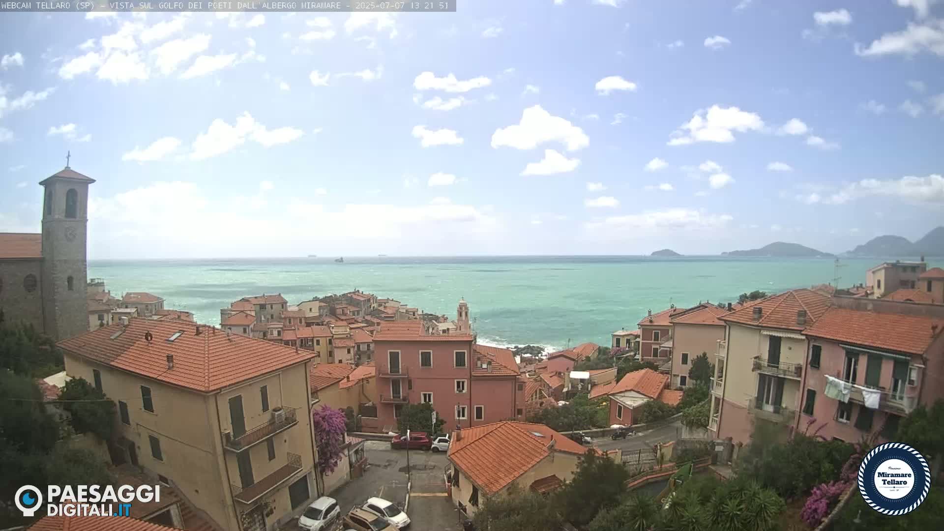 Tellaro City Live Cam - La Spezia, Liguria, Italy