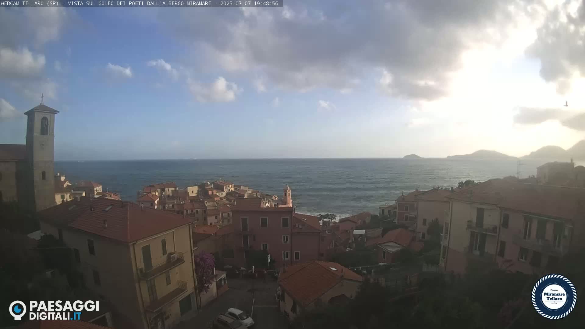 Tellaro City Live Cam - La Spezia, Liguria, Italy