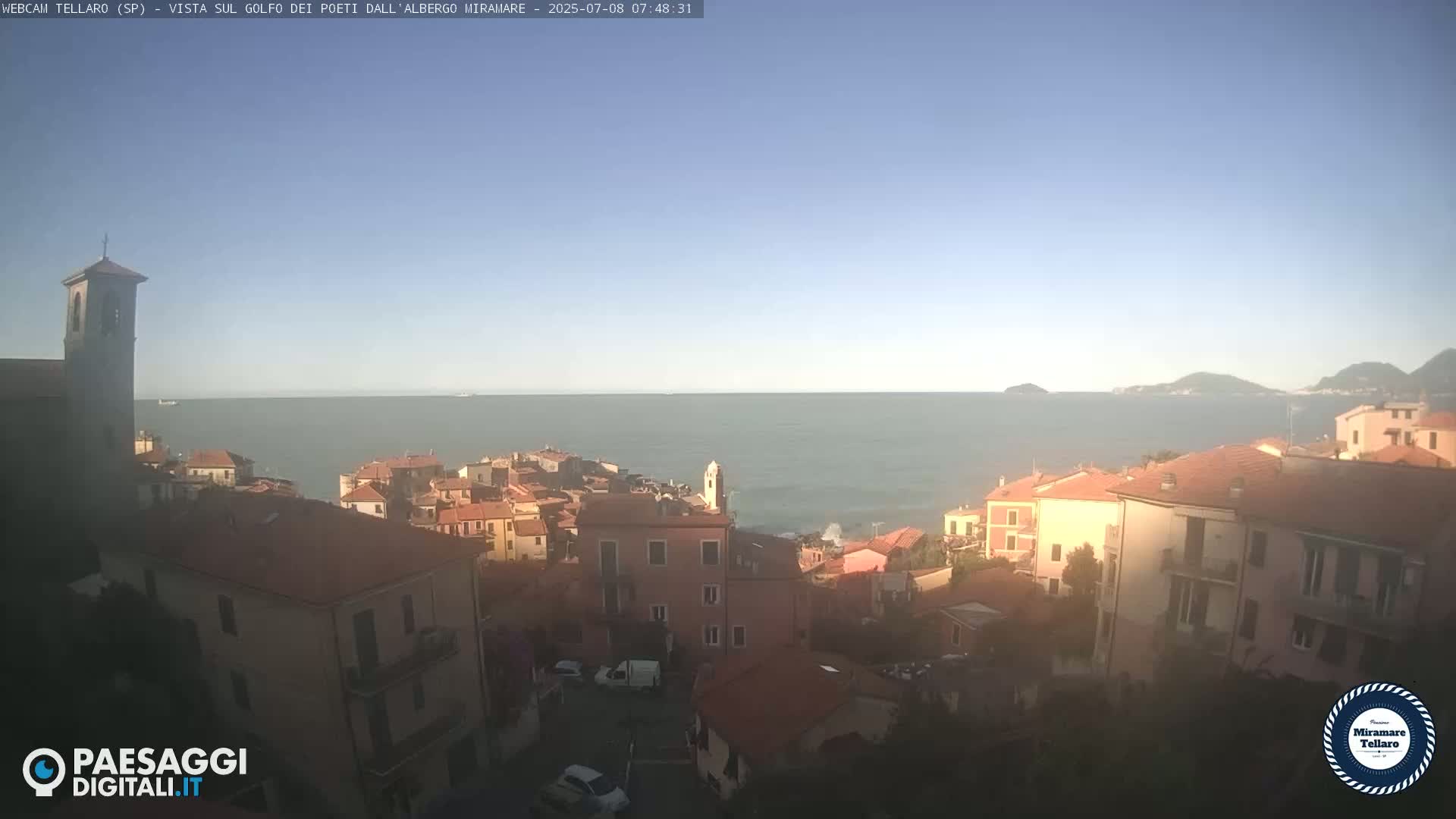 Tellaro City Live Cam - La Spezia, Liguria, Italy