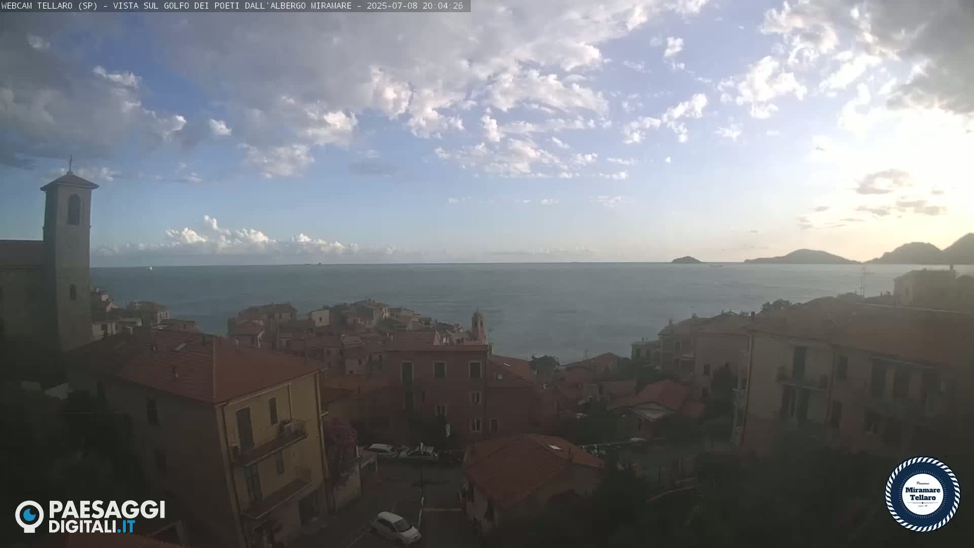 Tellaro City Live Cam - La Spezia, Liguria, Italy