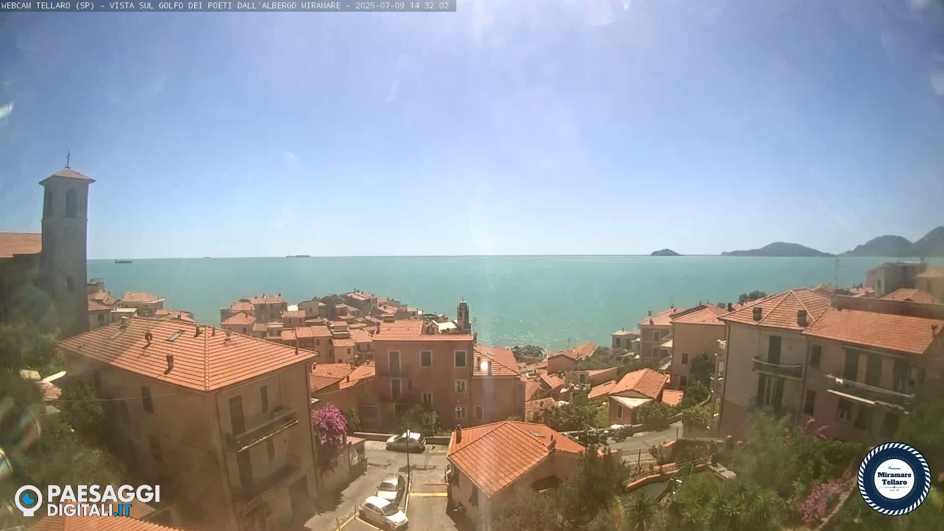 Tellaro City Live Cam - La Spezia, Liguria, Italy