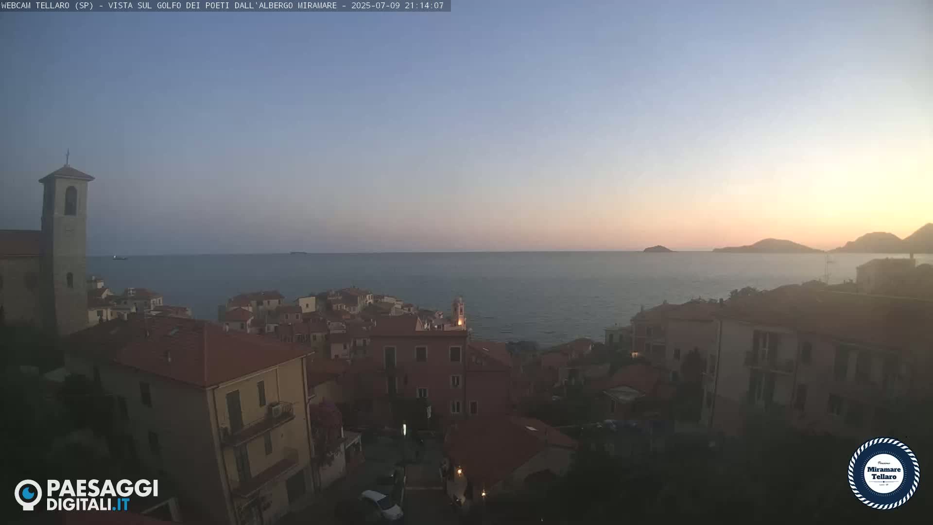 Tellaro City Live Cam - La Spezia, Liguria, Italy