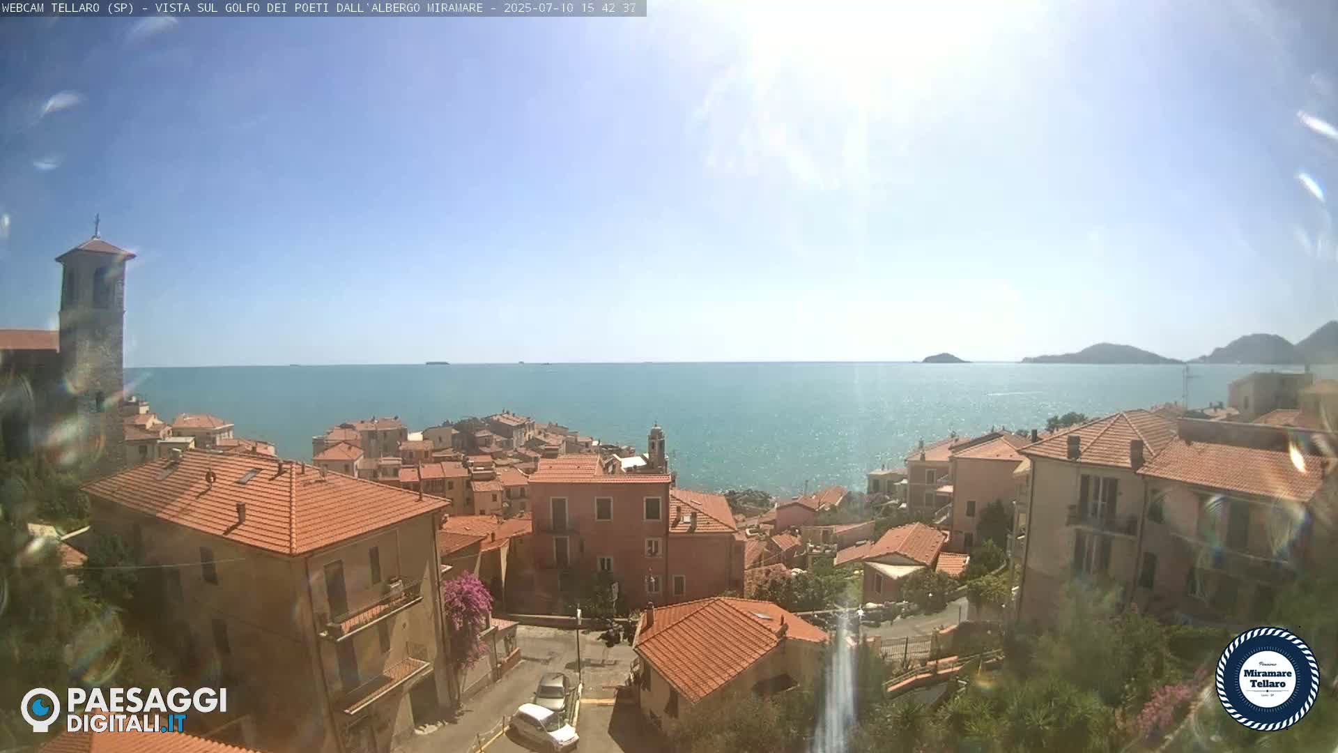 Tellaro City Live Cam - La Spezia, Liguria, Italy