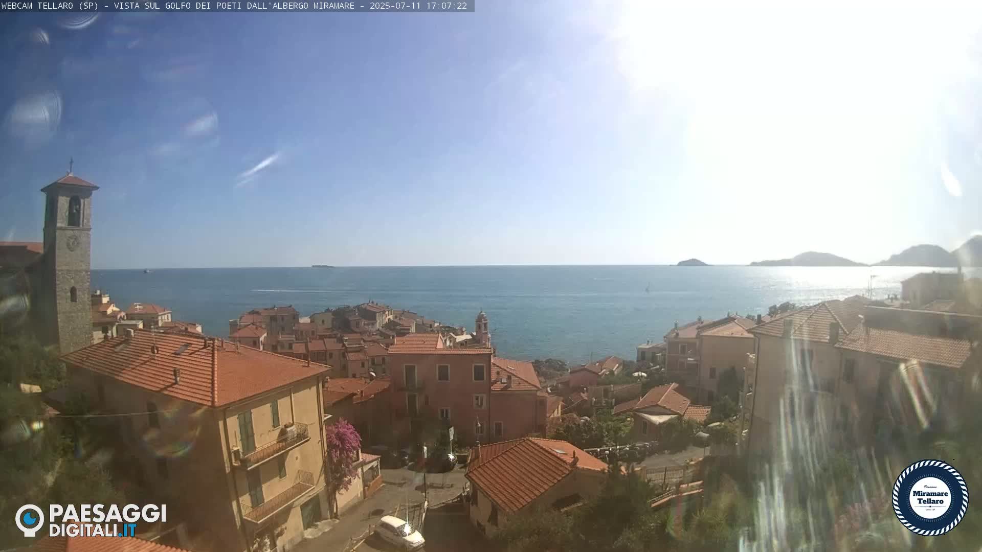 Tellaro City Live Cam - La Spezia, Liguria, Italy