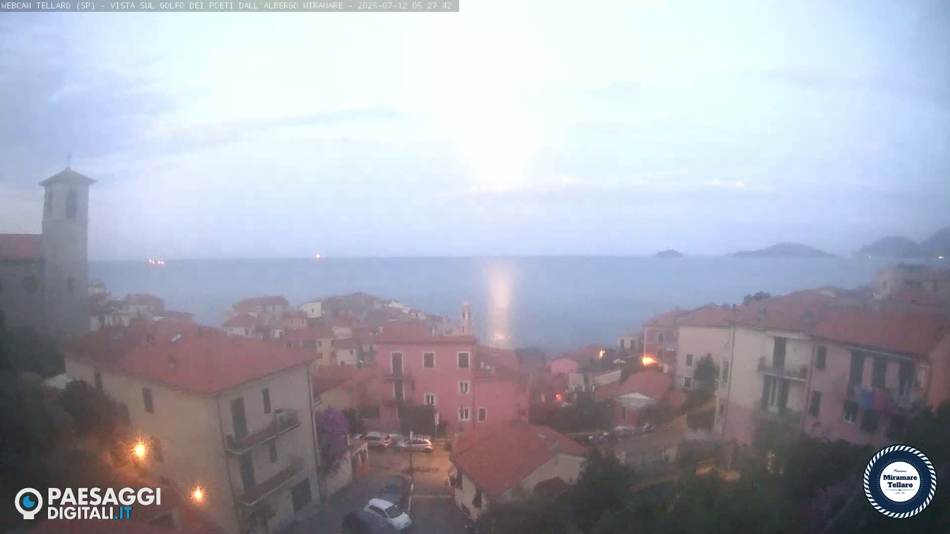 Tellaro City Live Cam - La Spezia, Liguria, Italy
