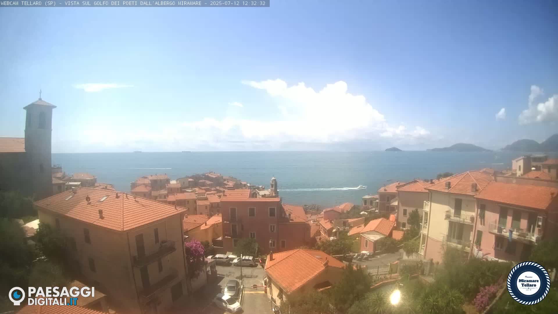Tellaro City Live Cam - La Spezia, Liguria, Italy