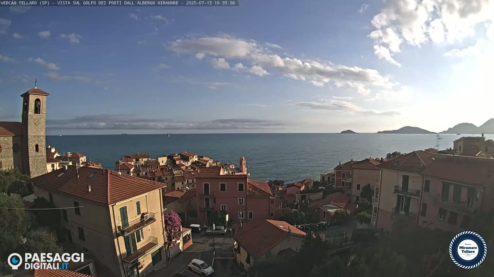 Tellaro City Live Cam - La Spezia, Liguria, Italy