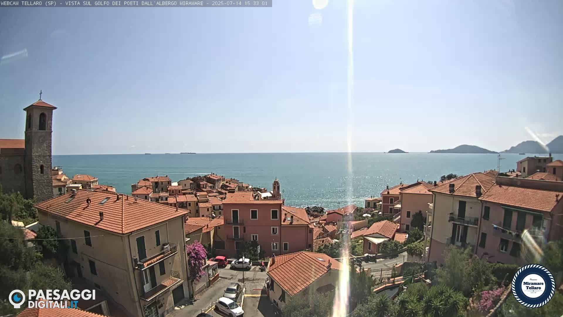Tellaro City Live Cam - La Spezia, Liguria, Italy