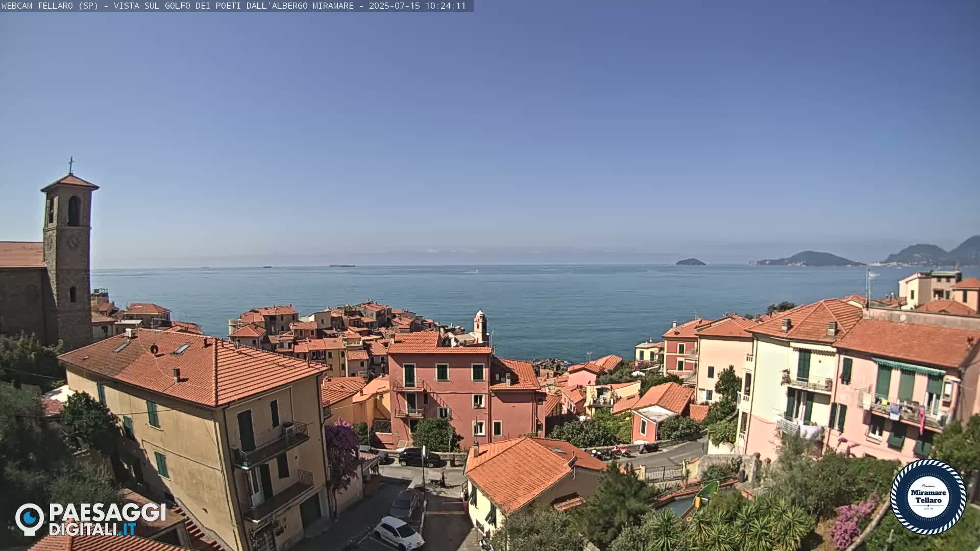 Tellaro City Live Cam - La Spezia, Liguria, Italy