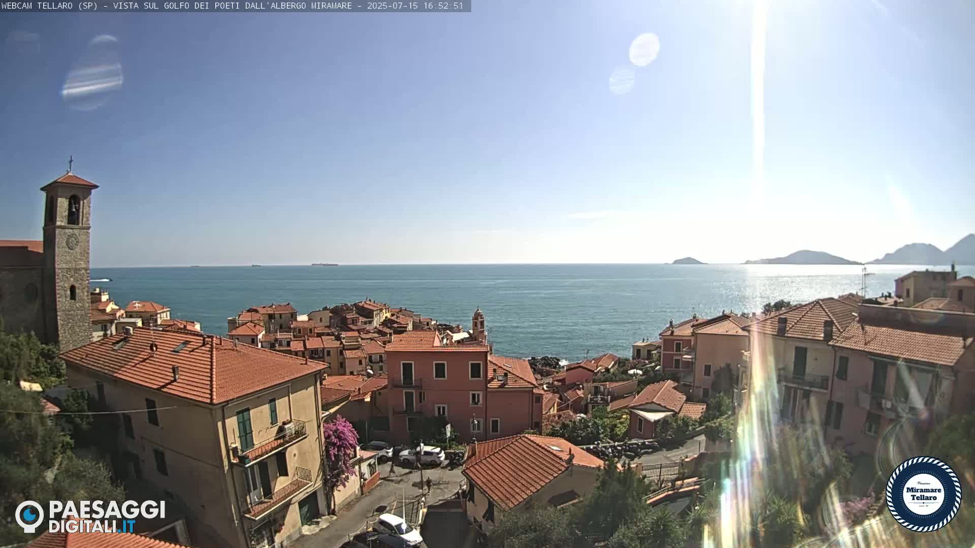 Tellaro City Live Cam - La Spezia, Liguria, Italy