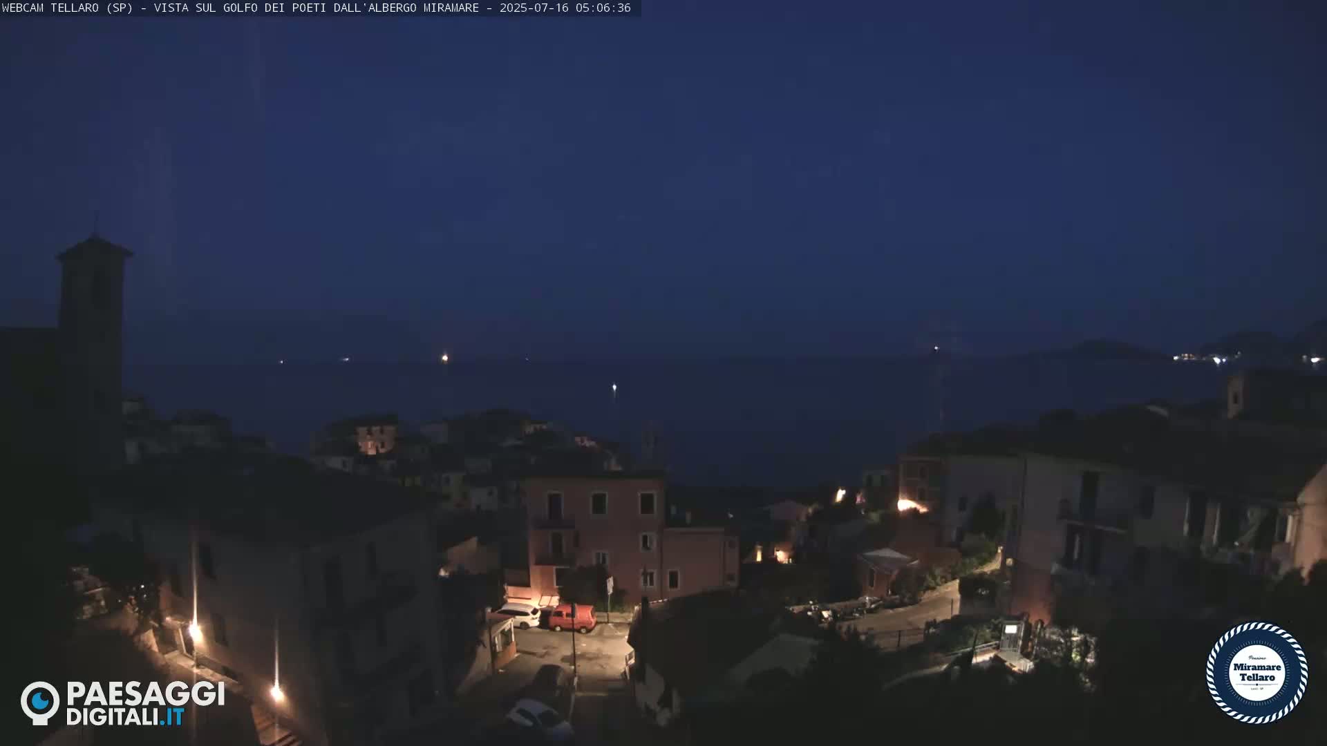 Tellaro City Live Cam - La Spezia, Liguria, Italy