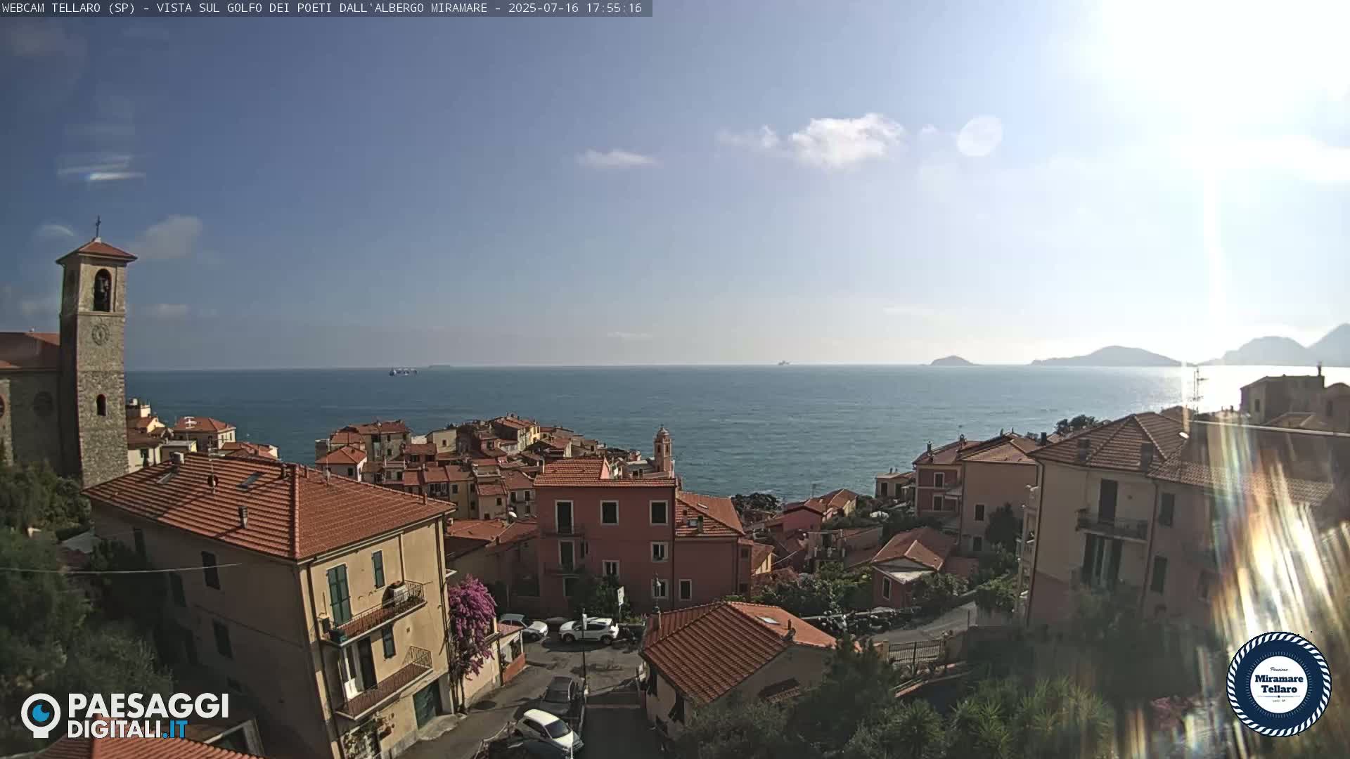 Tellaro City Live Cam - La Spezia, Liguria, Italy