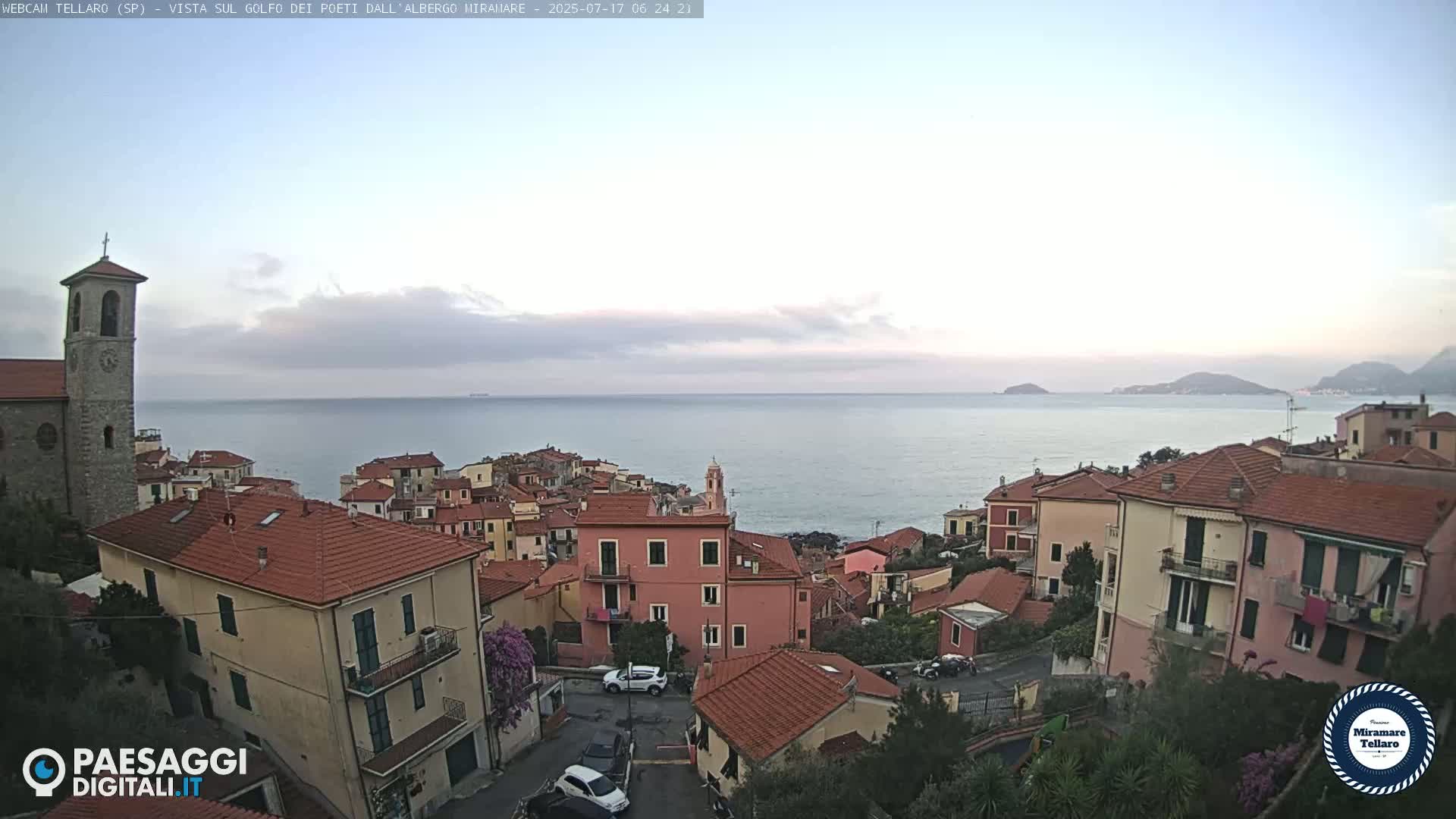 Tellaro City Live Cam - La Spezia, Liguria, Italy