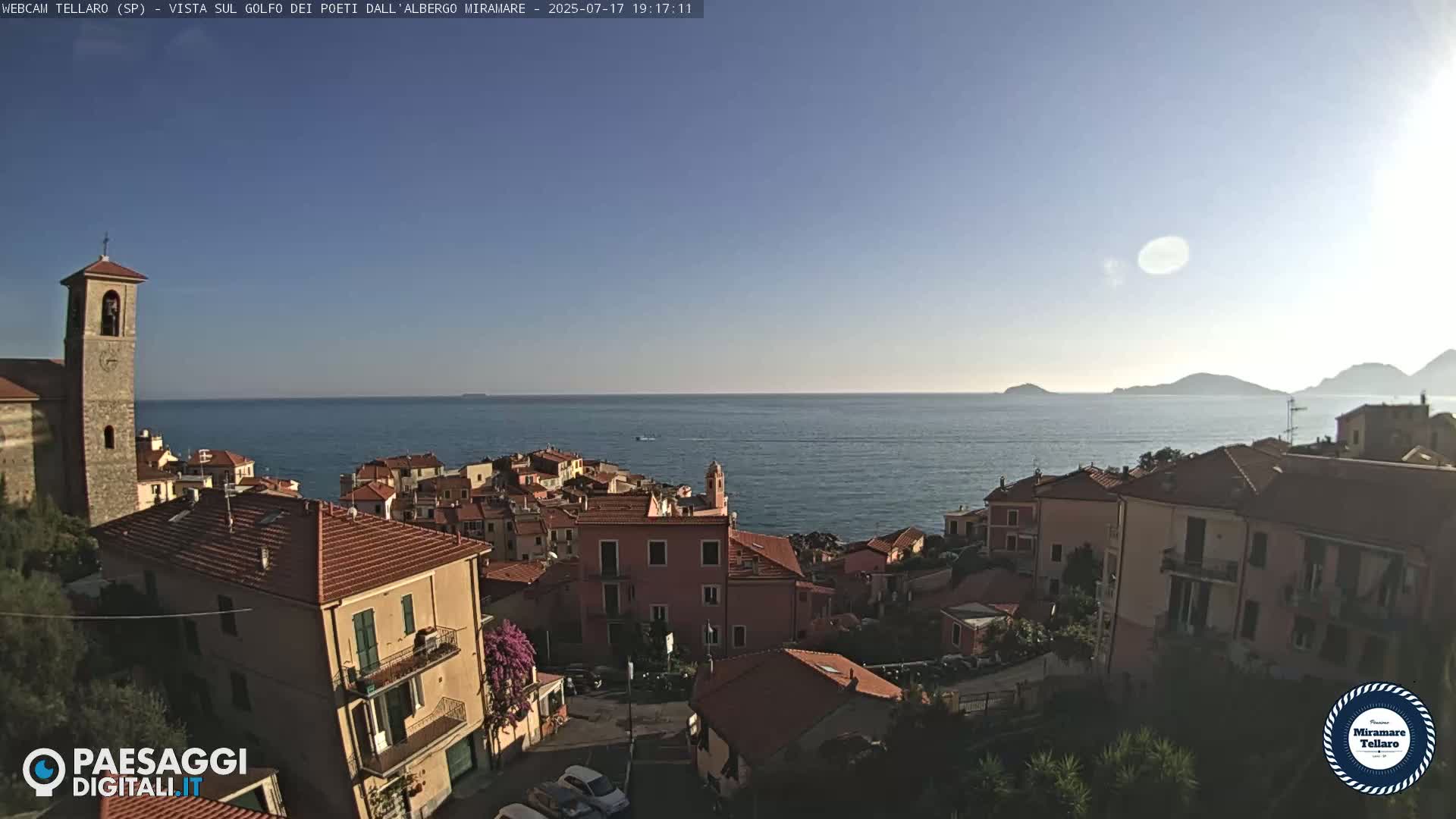 Tellaro City Live Cam - La Spezia, Liguria, Italy