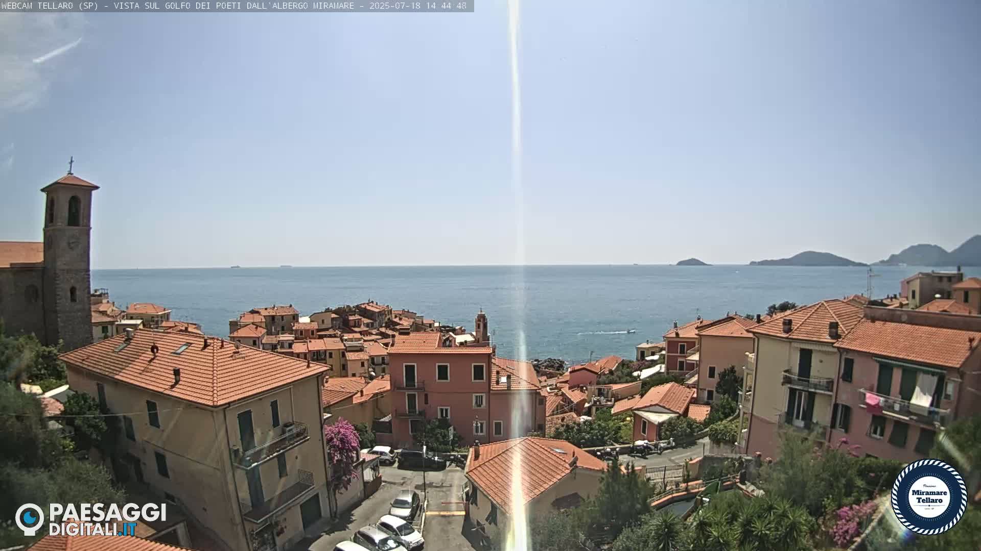 Tellaro City Live Cam - La Spezia, Liguria, Italy