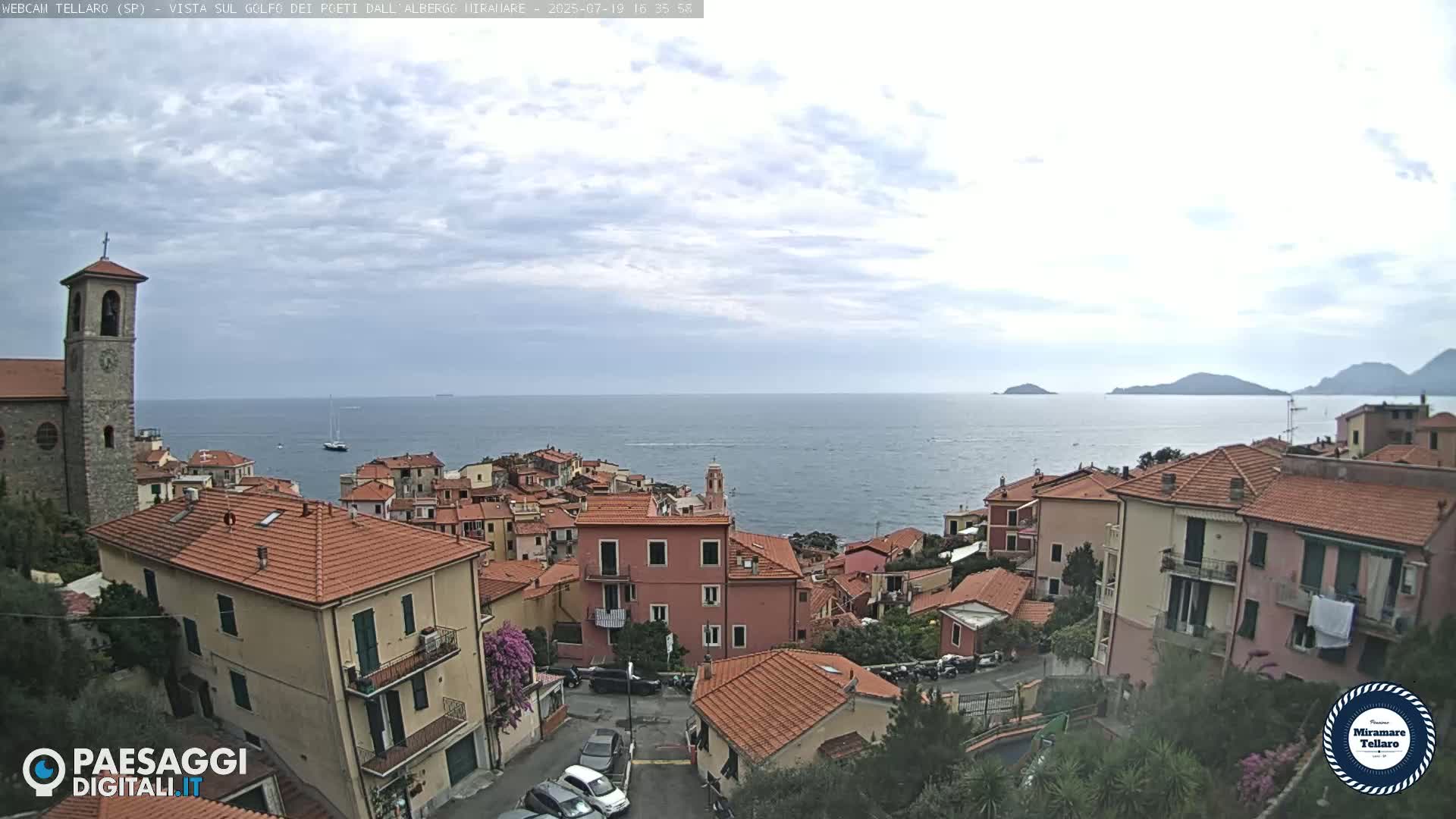 Tellaro City Live Cam - La Spezia, Liguria, Italy