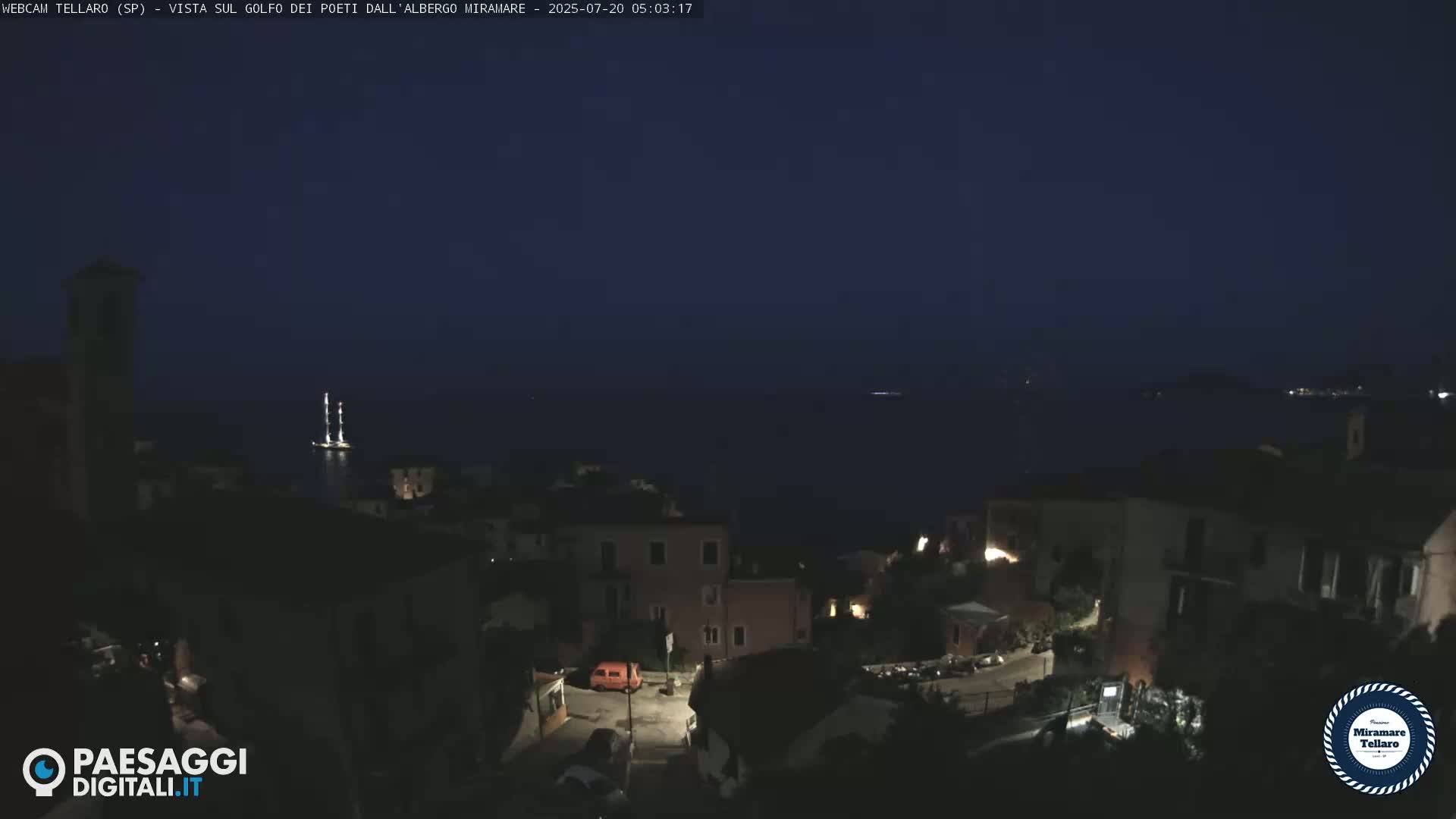 Tellaro City Live Cam - La Spezia, Liguria, Italy