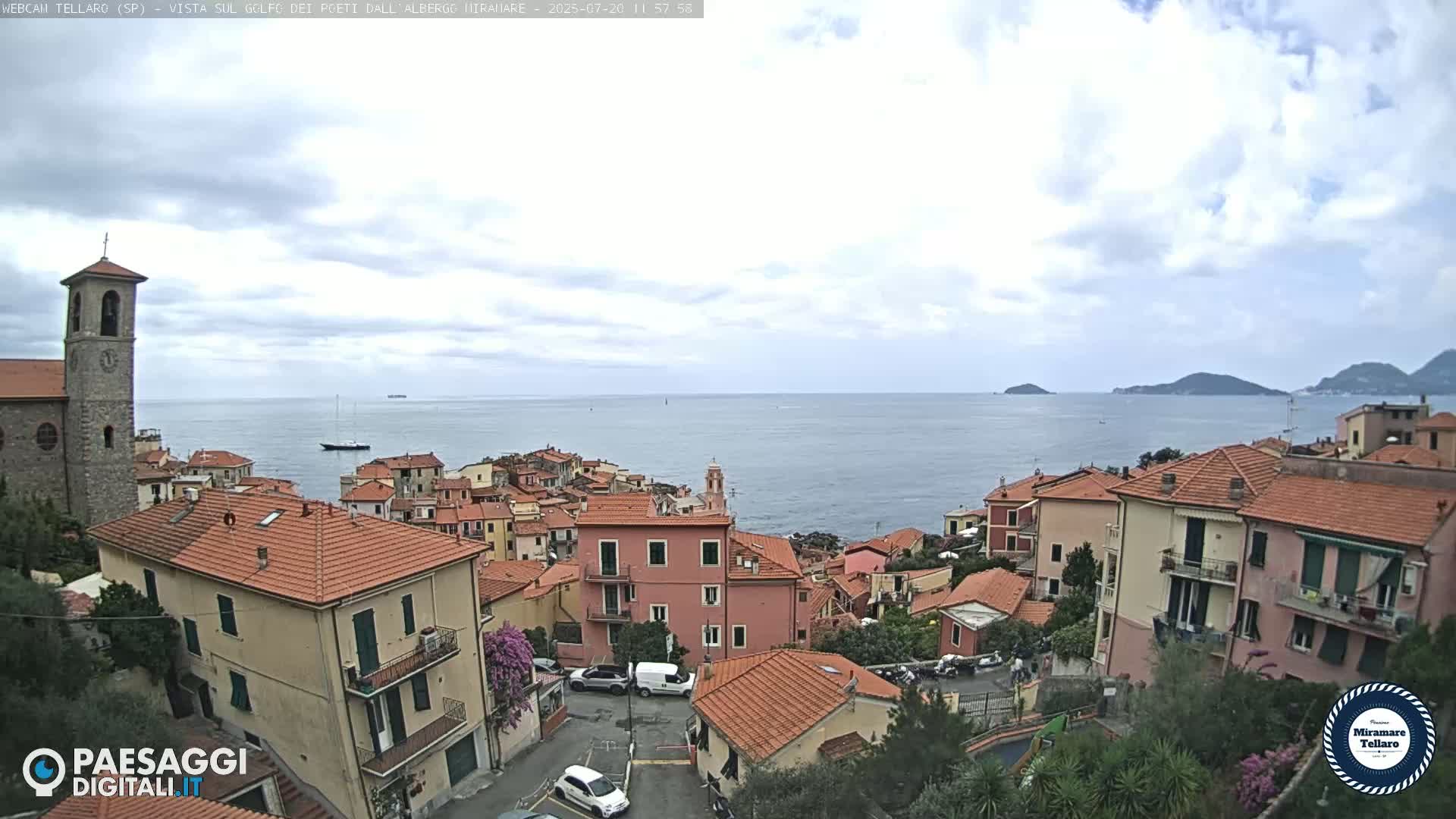 Tellaro City Live Cam - La Spezia, Liguria, Italy