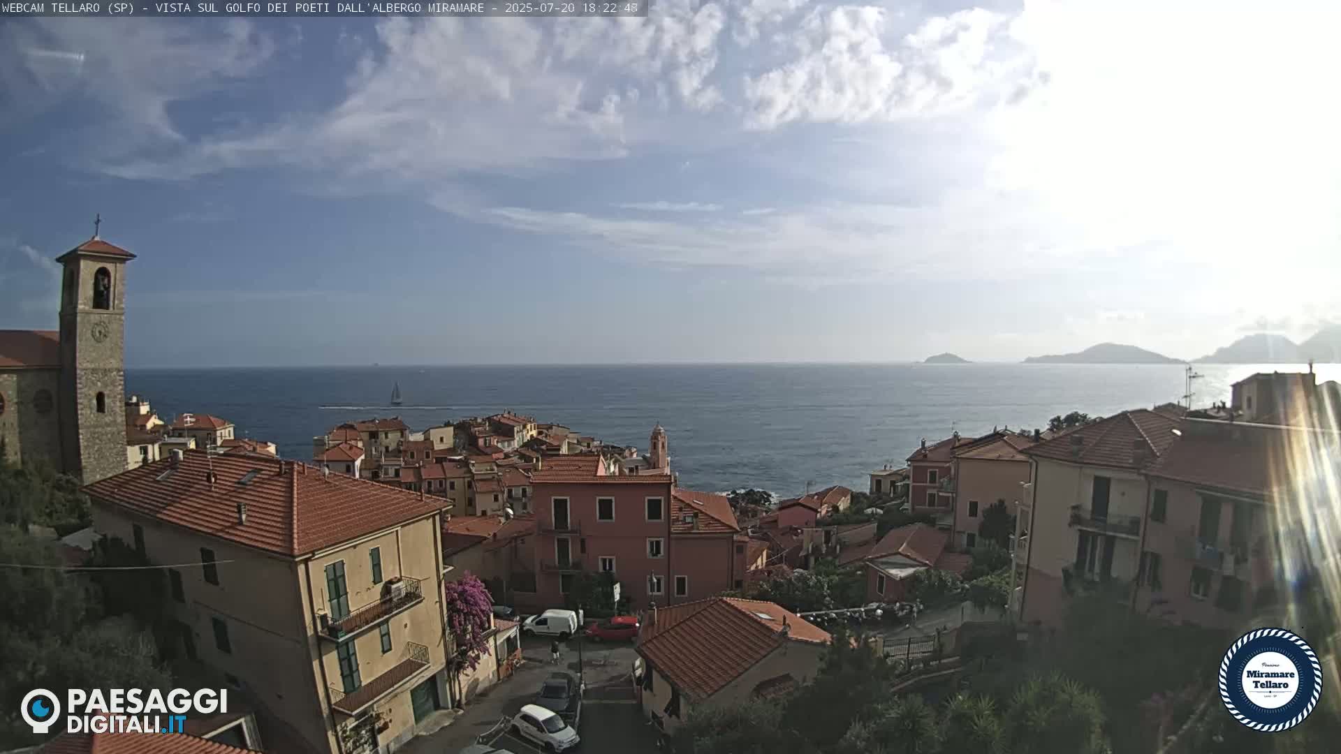 Tellaro City Live Cam - La Spezia, Liguria, Italy