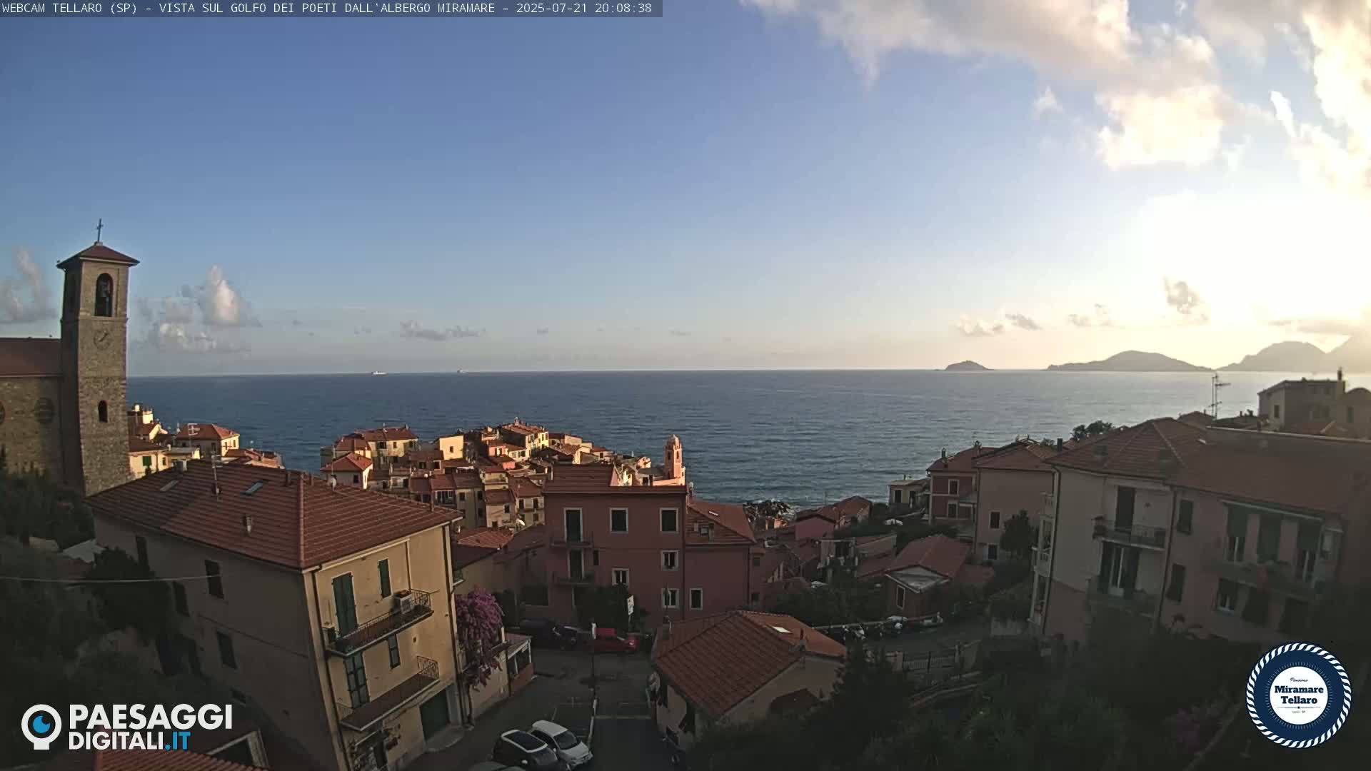 Tellaro City Live Cam - La Spezia, Liguria, Italy