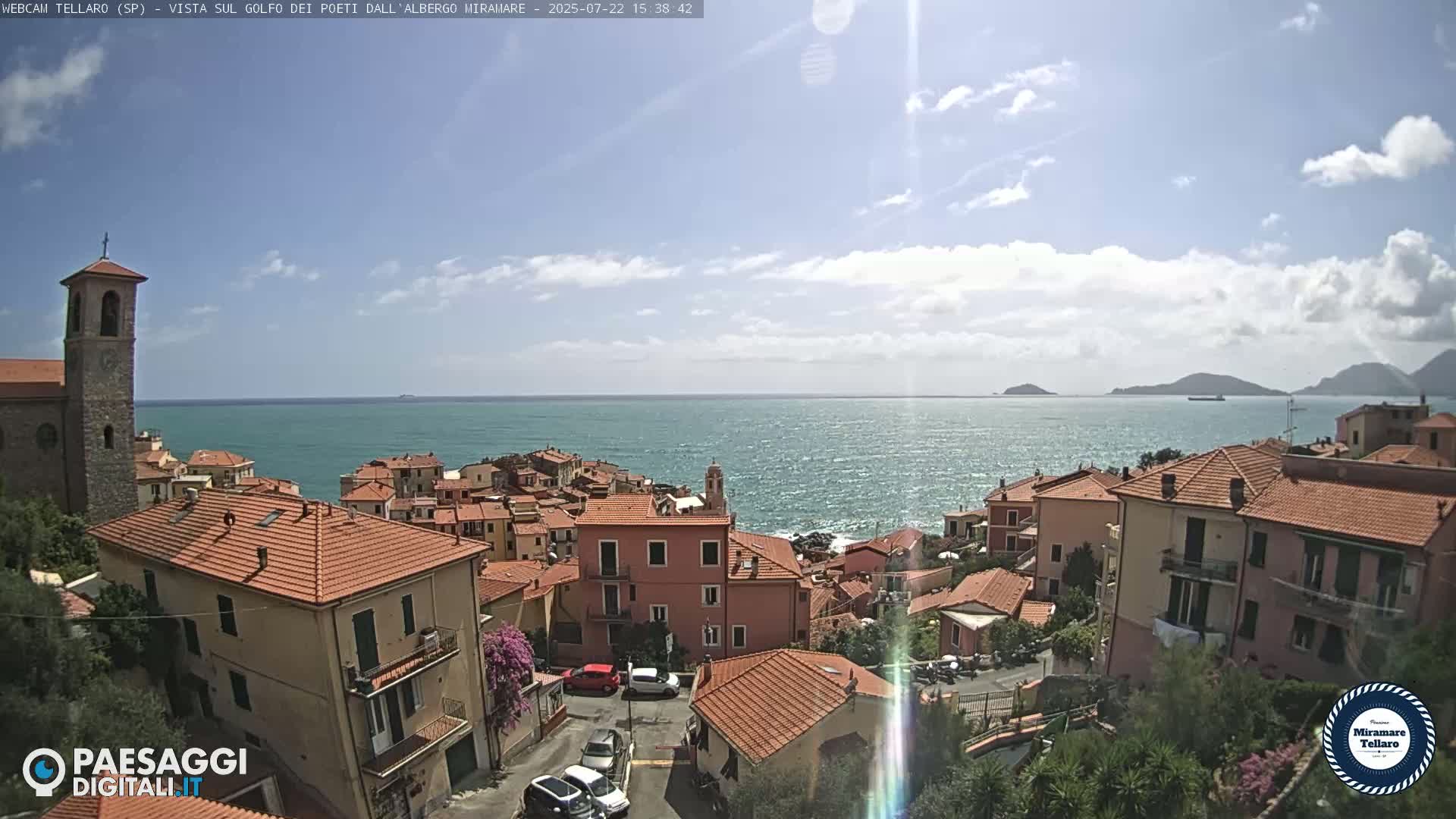 Tellaro City Live Cam - La Spezia, Liguria, Italy